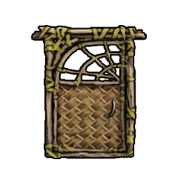 Windowed Door (Sticks)
