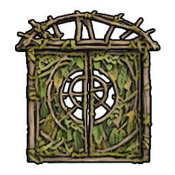 Arched Double Door (Sticks)