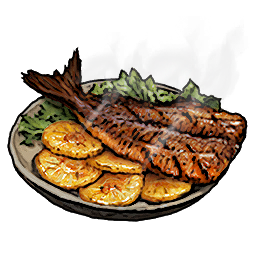 Fish and Tostones