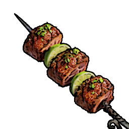 Meat in Tangy Mushroom Sauce