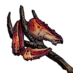 Spicy Skewered Crab
