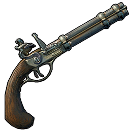Drake's Double-Barreled Pistol