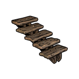 Stairs 26° (Planks)