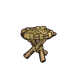 Square Stool (Sticks)