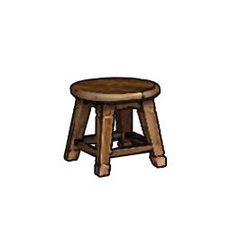 Round Elegant Stool