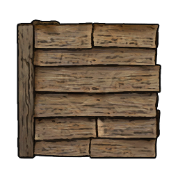 Large Wall (Stone and Timber)